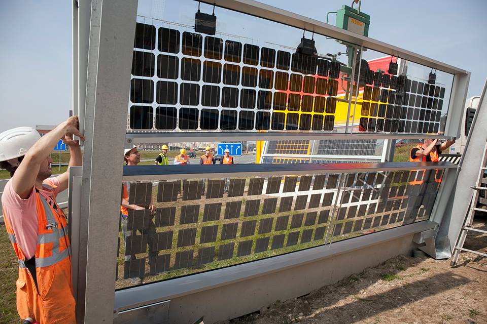 Solar Panel Gurultu Bariyeri