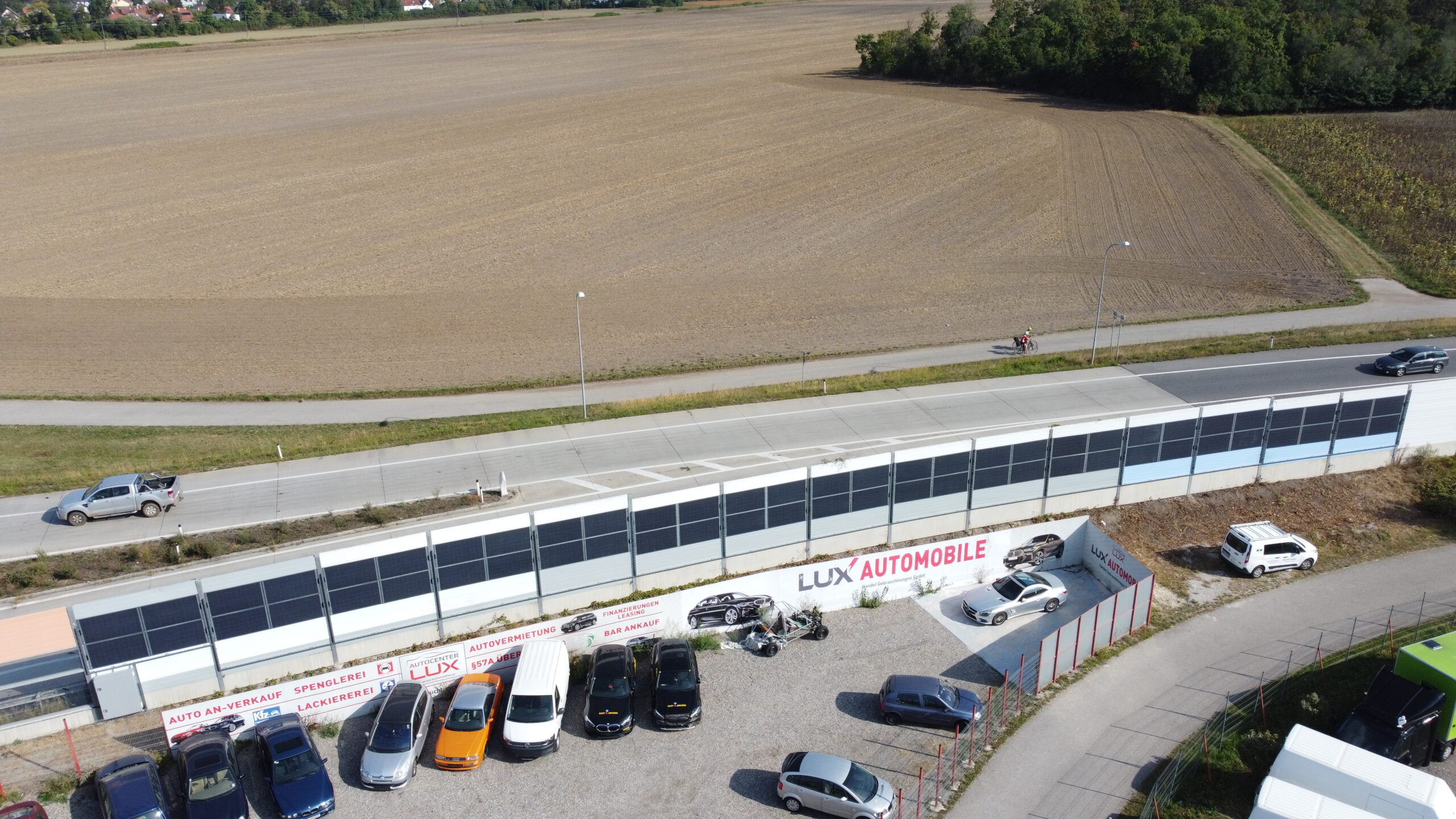 Solar Panel Gurultu Bariyeri